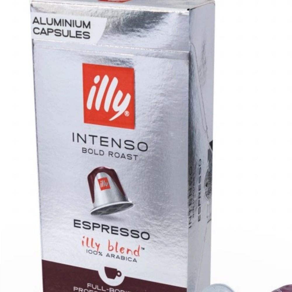 Illy Intenso Bold Roast Nespresso capsules 10 pcs/ea. 10 boxes (total 100caps